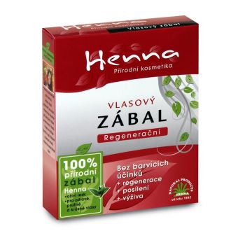 Henna Vlasový zábal