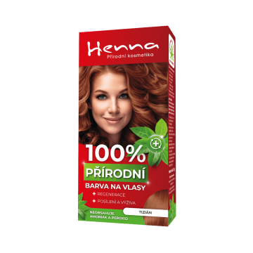 Henna přírodní barva na vlasy TIZIÁN